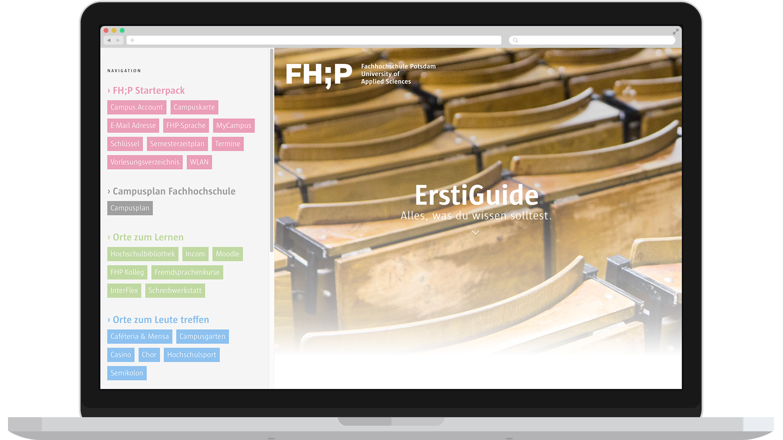FH;P Erstiguide – Webdesign & Webdevelopment | Project Image