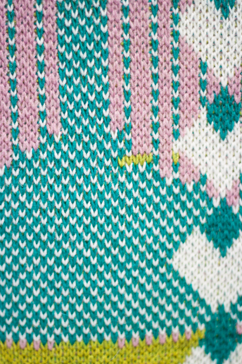 Textile Data – data visualization: whole carpet